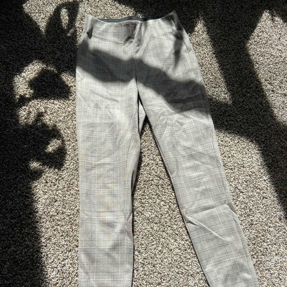 Plaid trousers